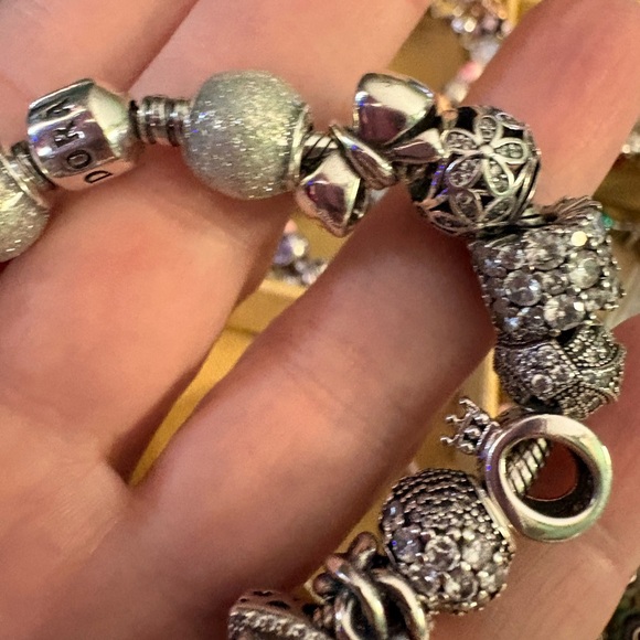 Pandora Silver Charm Bracelet - Picture 4 of 6